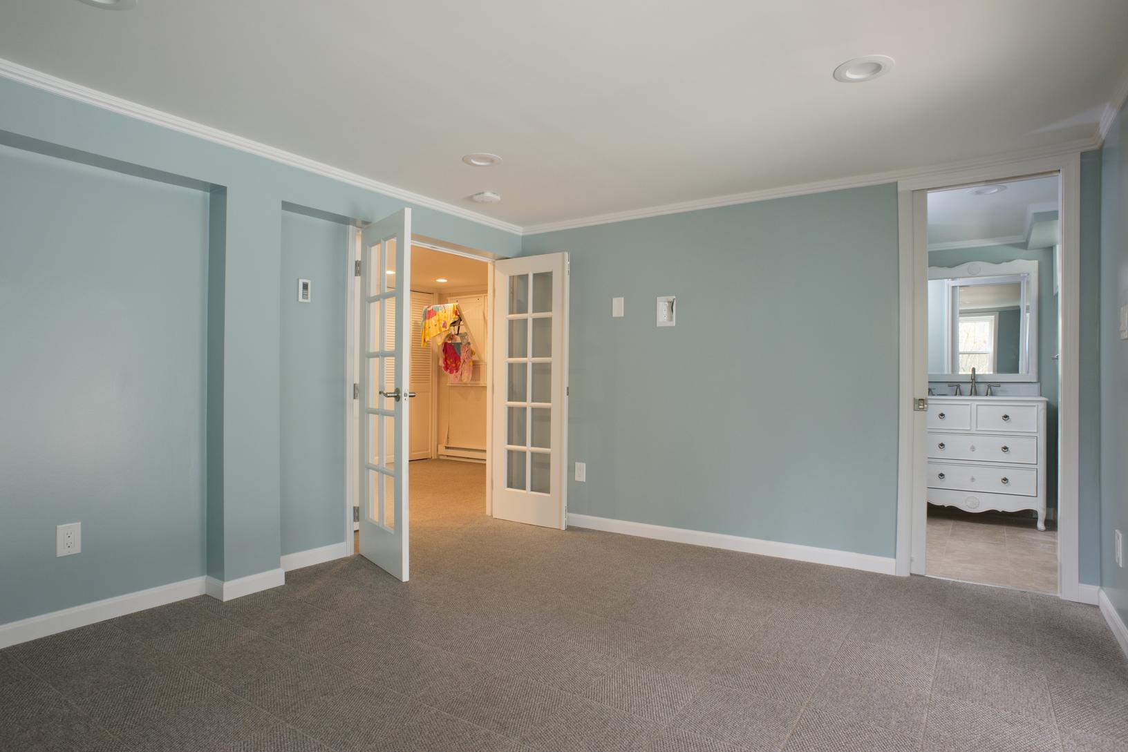 Basement Wood Flooring installed in Bayonne, New Jersey