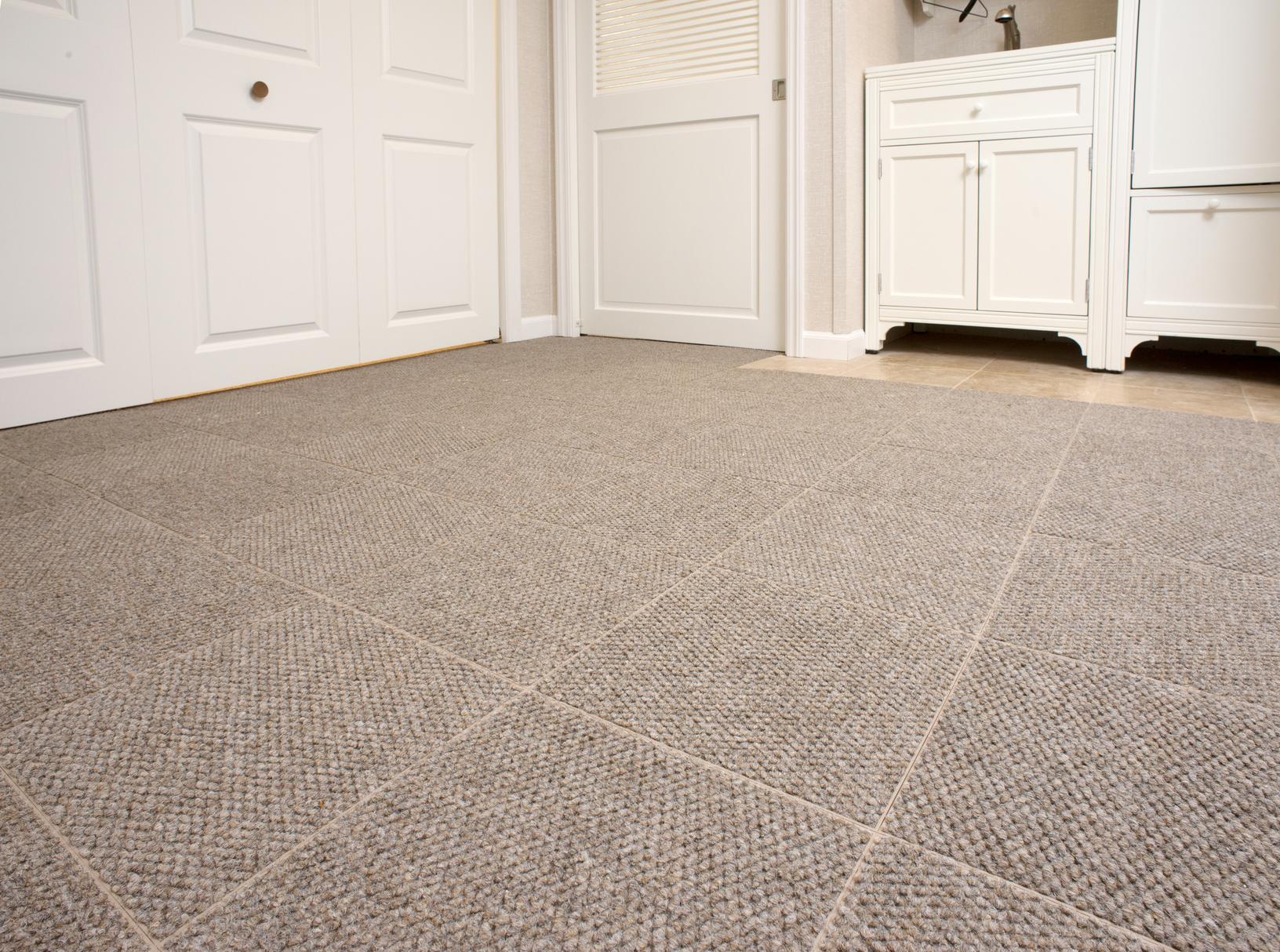 Basement subfloor matting and basement carpeting in New Jersey